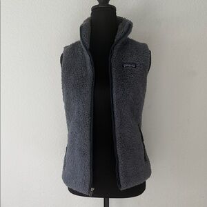 Patagonia Charcoal Fleece Vest